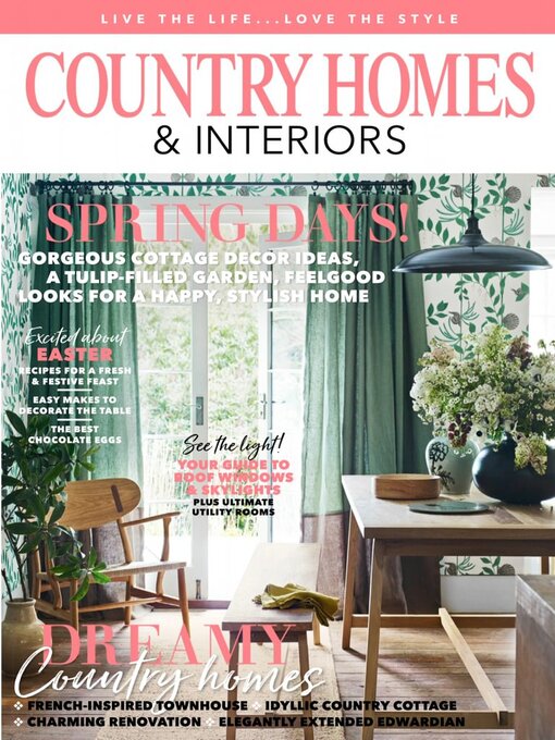 Country homes & interiors cover image