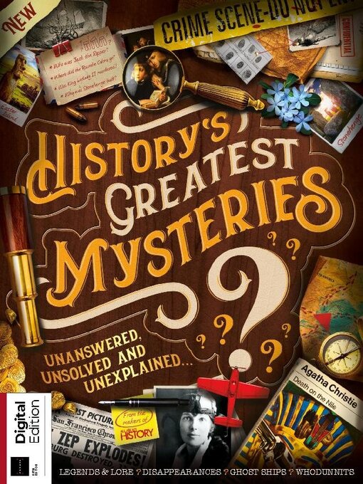 All about history history's greatest mysteries cover image