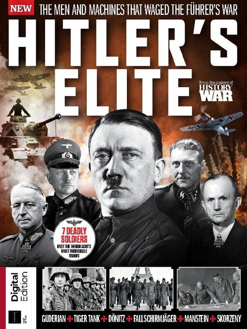 History of war: hitler's elite cover image