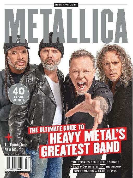 Metallica - the ultimate guide to heavy metal's greatest band cover image