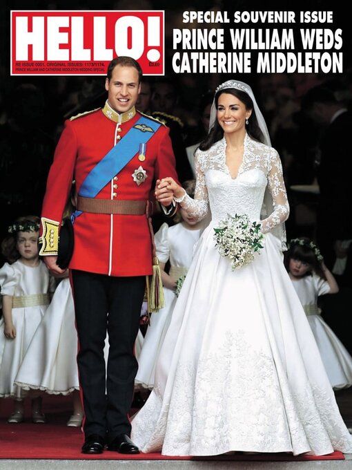Hello! magazine special issue- royal wedding anniversary cover image
