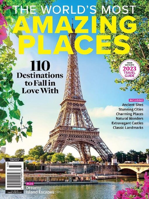 The world's most amazing places - 2023 travel guide cover image