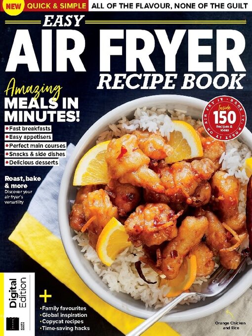 Cover Image of Easy air fryer recipe book (4th edition)