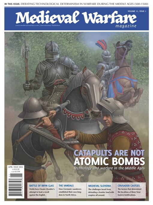 Medieval warfare magazine cover image