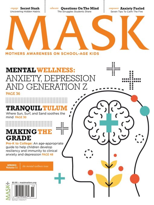 Mask the magazine cover image