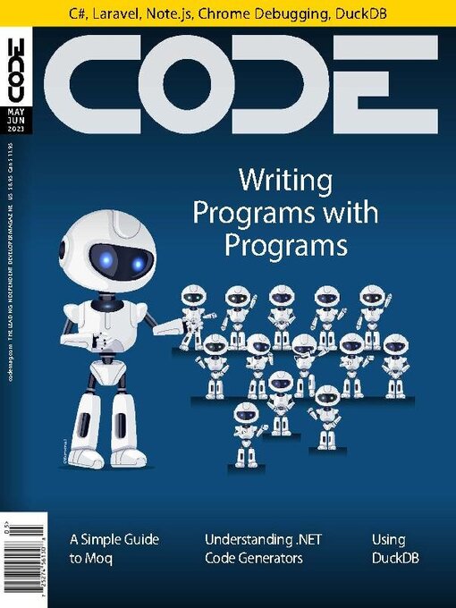 Code magazine cover image