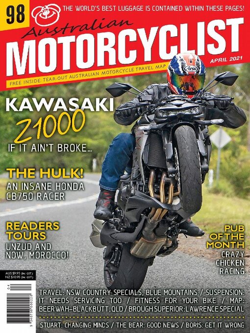 Australian motorcyclist cover image