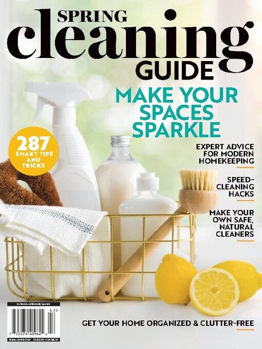 Spring cleaning guide 2024 cover image
