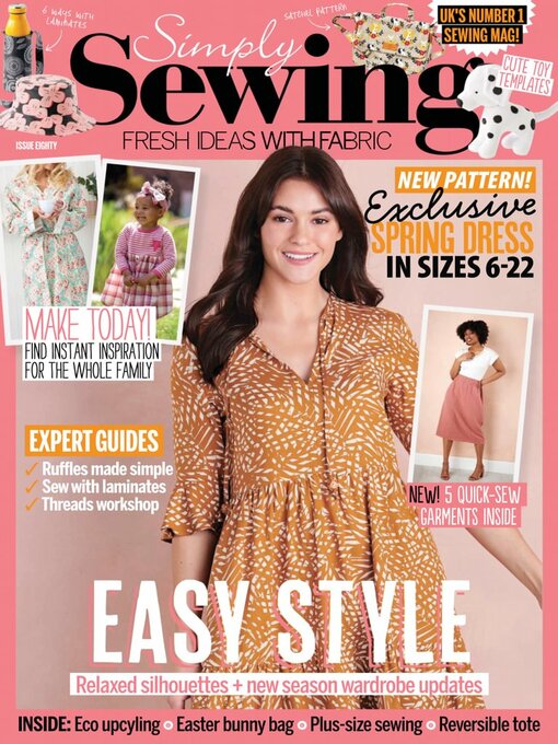 Simply sewing cover image