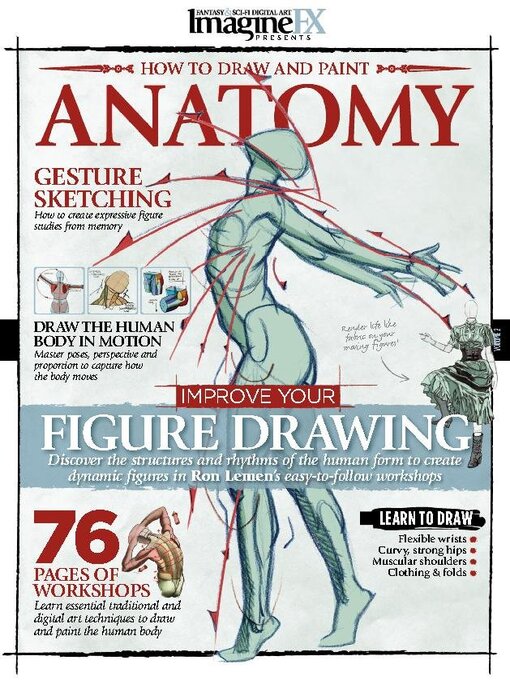 Imaginefx presents anatomy cover image