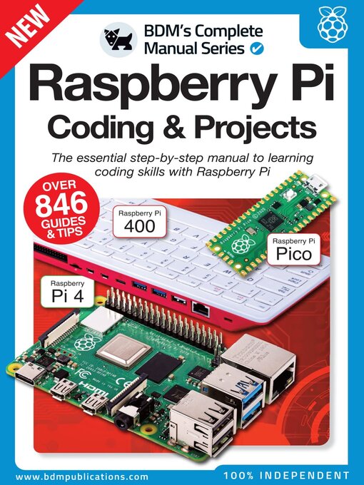 Raspberry pi coding & projects the complete manual cover image
