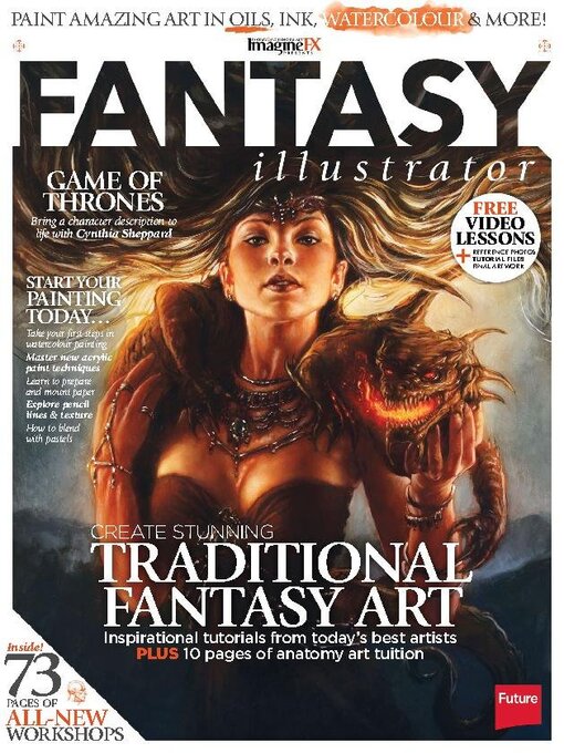 Imaginefx presents fantasy illustrator cover image