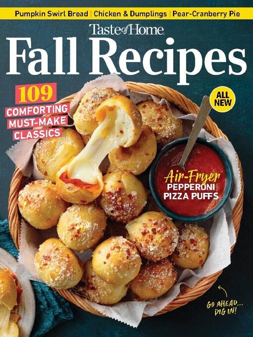 Fall recipes cover image
