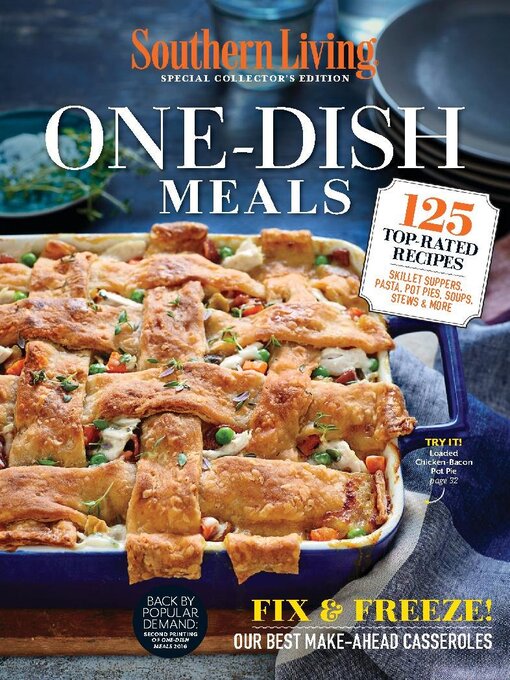 Southern living one dish meals cover image