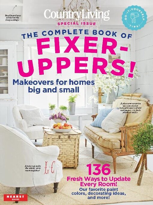 Country living complete book of fixer uppers cover image