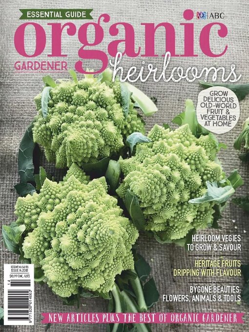 Abc organic gardener magazine essential guides cover image