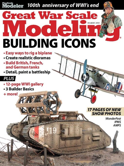 Great war scale modeling cover image