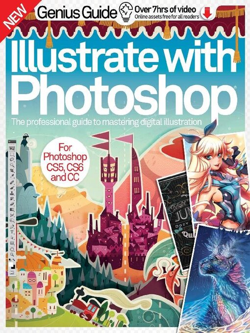 Illustrate with photoshop genius guide cover image