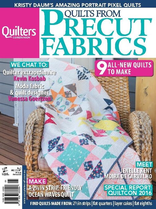 Quilts from precut fabrics cover image