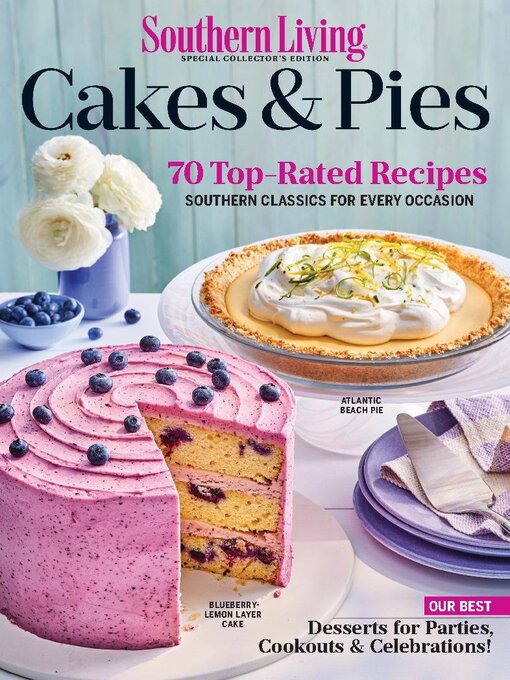 Southern living cakes & pies cover image