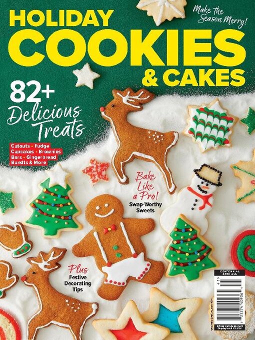 Holiday cookies & cakes cover image