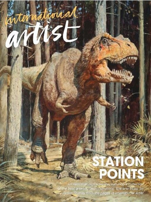 International artist - station points - james gurney cover image