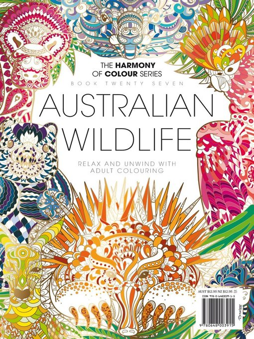 Colouring book: australian wildlife cover image