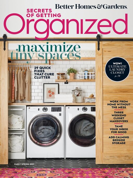 Secrets of getting organized cover image