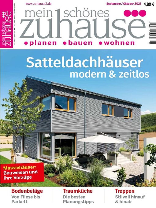 Cover Image of mein schÃ¶nes zuhauseÂ°Â°Â° (das dicke deutsche hausbuch, smarte Ã¶ko-hÃ¤user)