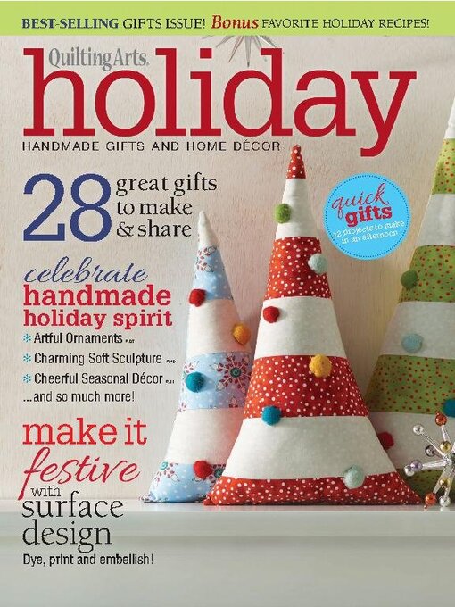 Quilting arts holiday cover image
