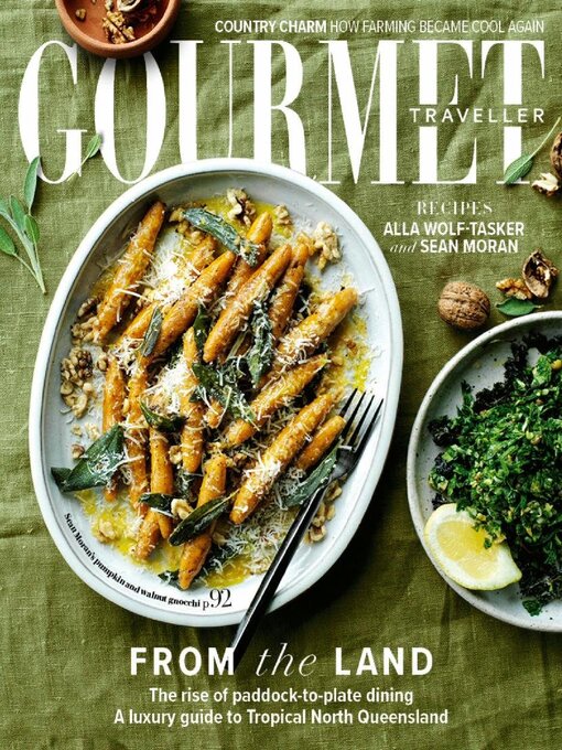 Gourmet traveller cover image