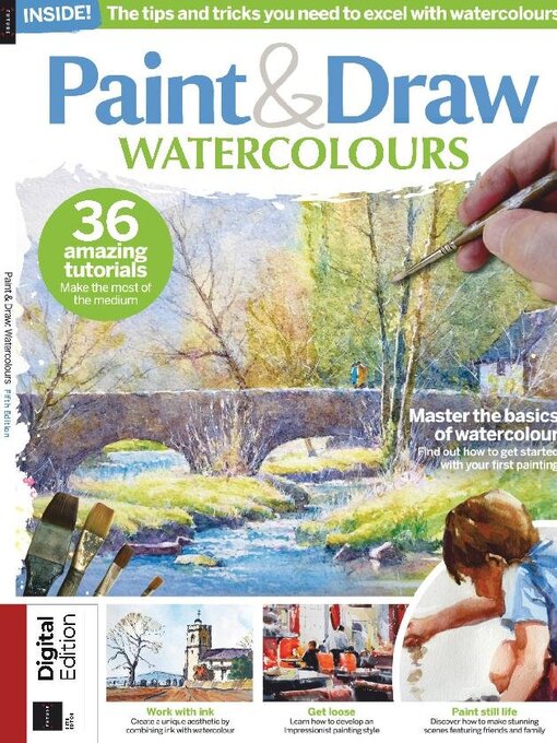 Paint & draw: watercolours cover image