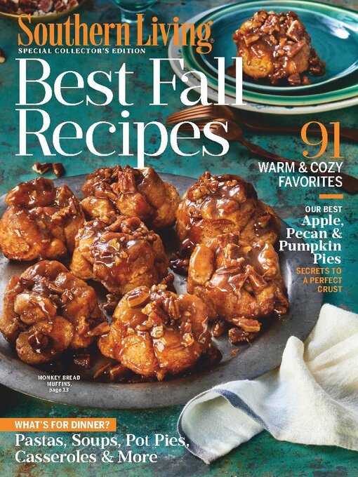 Southern living best fall recipes cover image
