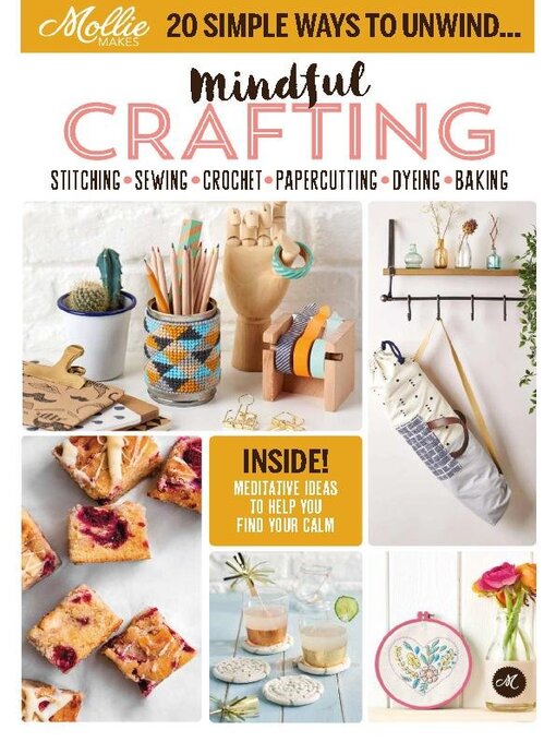 Cover Image of Mollie makes mindful crafting