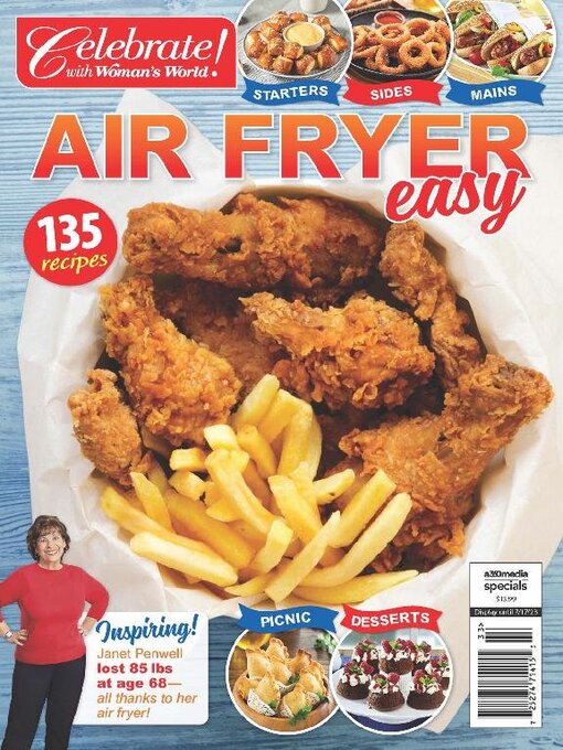 Air fryer easy - celebrate woman's world cover image