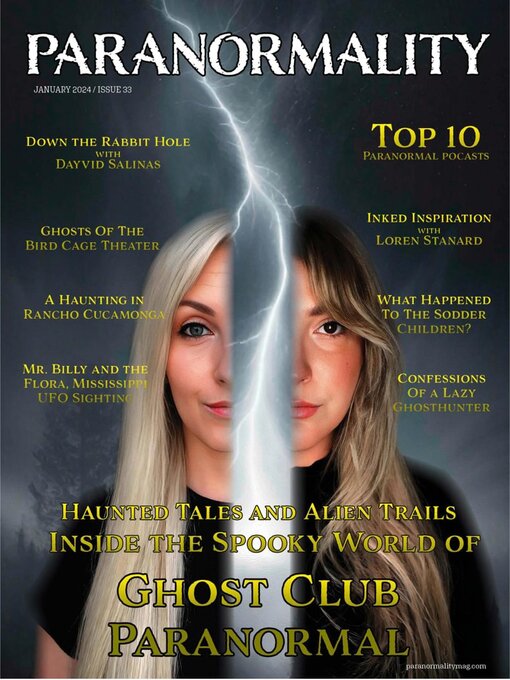 Paranormality magazine cover image