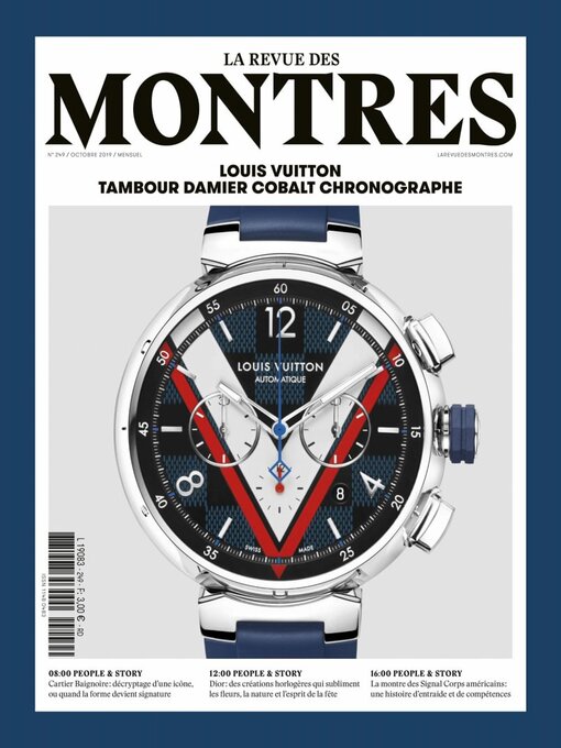Tambour Heures du Monde Watch by Louis Vuitton.
