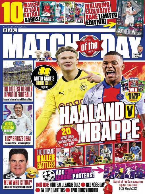 Match of the day magazine cover image