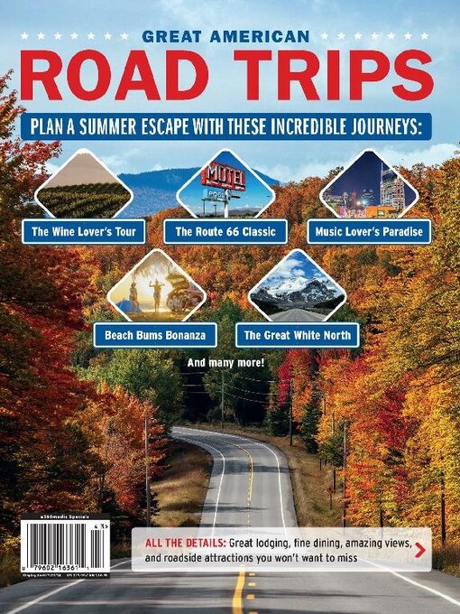 Cover Image of Great american road trips
