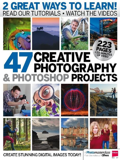 47 creative photography & photoshop projects cover image