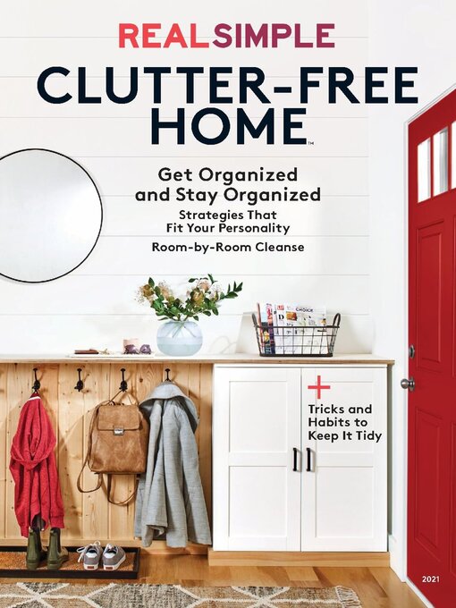Real simple organizing clutter-free home cover image