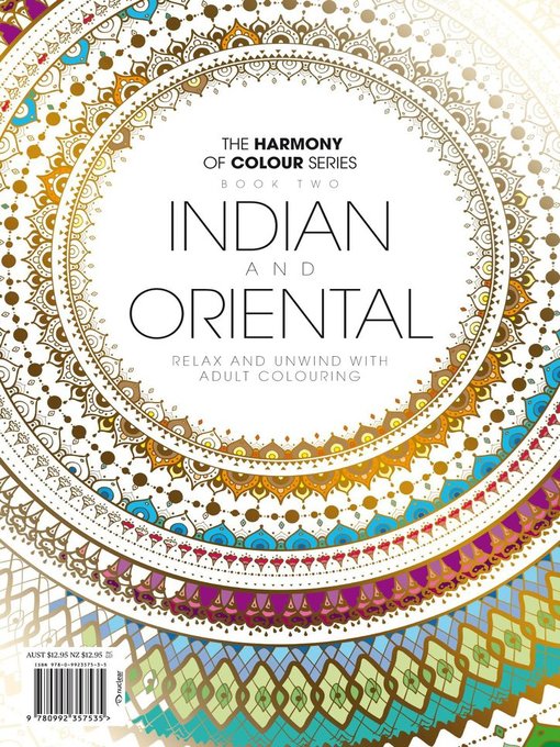Colouring book: indian and oriental cover image