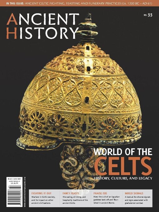 Ancient history magazine cover image