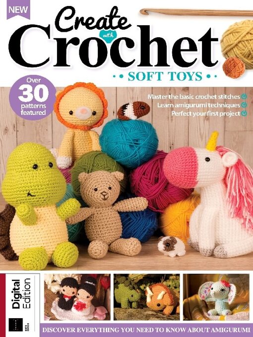 Cover Image of Create with crochet: soft toys (9th edition)