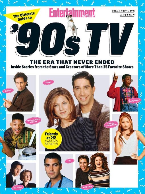 Entertainment weekly the ultimate guide to 90's tv cover image