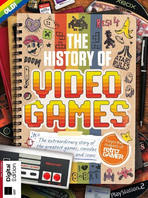 Cover Image of History of videogames