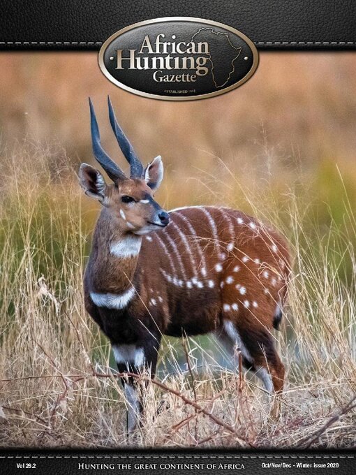African hunting gazette cover image
