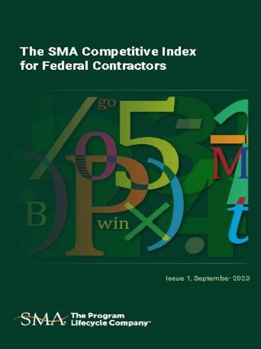 Cover Image of The sma competitive index for federal contractors, issue 1, september 2023