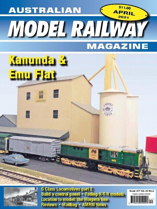 Australian model railway magazine cover image
