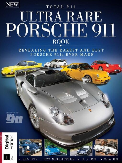 Ultra rare porsche 911 book cover image